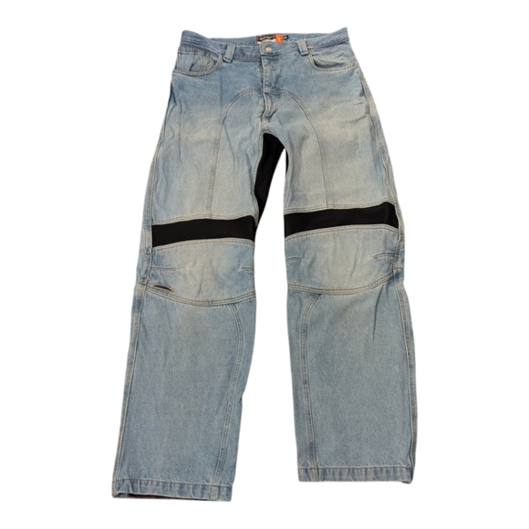 Vintage Icon Recon Motorcycle Blue Jeans Denim Pants Men's 36" - Picture 2 of 7